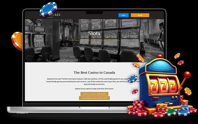 River Cree Casino Canada Desktop